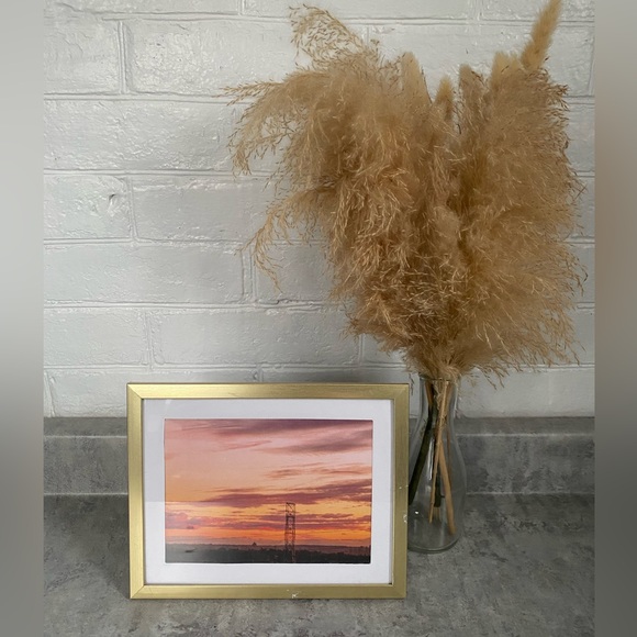 Rosy Vancouver sky-framed print - Picture 3 of 4